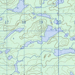 Natural Resources Canada Lac Nasacauso, QC (032O15 CanMatrix) digital map