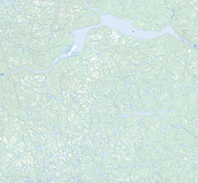 Natural Resources Canada Lac Natuak, QC (024E04 Toporama) digital map