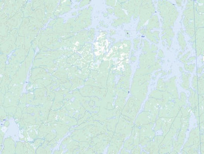 Natural Resources Canada Lac Nodier, QC (031M09 Toporama) digital map
