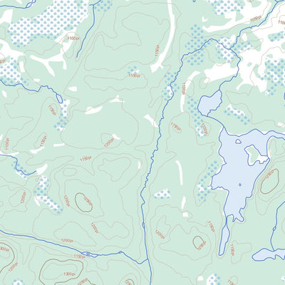 Natural Resources Canada Lac Nodier, QC (031M09 Toporama) digital map