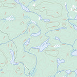 Natural Resources Canada Lac Nodier, QC (031M09 Toporama) digital map