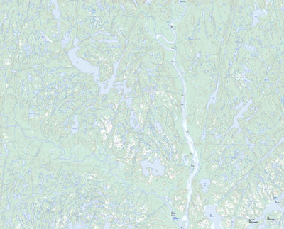 Natural Resources Canada Lac Noyrot, QC (012O07 Toporama) digital map