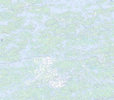 Natural Resources Canada Lac Nutamawananis, QC (033I14 Toporama) digital map