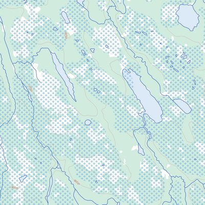 Natural Resources Canada Lac Obamsca, QC (032L08 Toporama) digital map