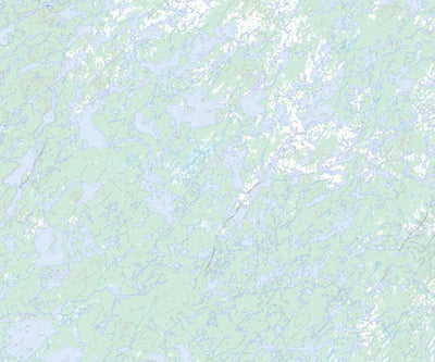 Natural Resources Canada Lac Ochiltrie, QC (033A10 Toporama) digital map