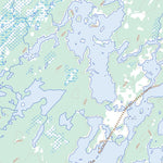 Natural Resources Canada Lac Ochiltrie, QC (033A10 Toporama) digital map