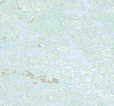 Natural Resources Canada Lac Ochue (034G05 Toporama) digital map