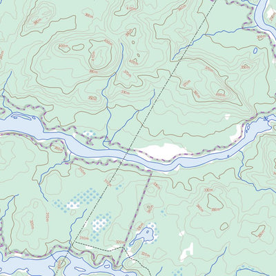 Natural Resources Canada Lac Opawica, QC (032G12 Toporama) digital map