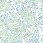 Natural Resources Canada Lac Opiscotiche, QC (023G04 Toporama) digital map