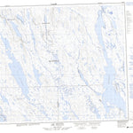 Natural Resources Canada Lac Opocopa, NL (023B10 CanMatrix) digital map