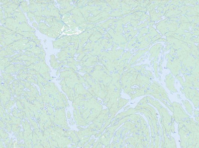 Natural Resources Canada Lac Ostaboningue, QC (031M02 Toporama) digital map