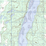Natural Resources Canada Lac Paimpont, QC (012K05 CanMatrix) digital map