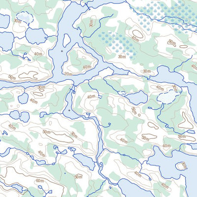 Natural Resources Canada Lac Papittukaaq, QC (035C02 Toporama) digital map