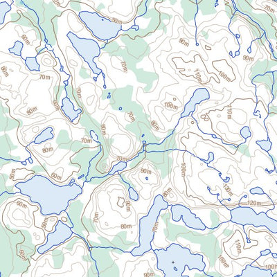 Natural Resources Canada Lac Papittukaaq, QC (035C02 Toporama) digital map
