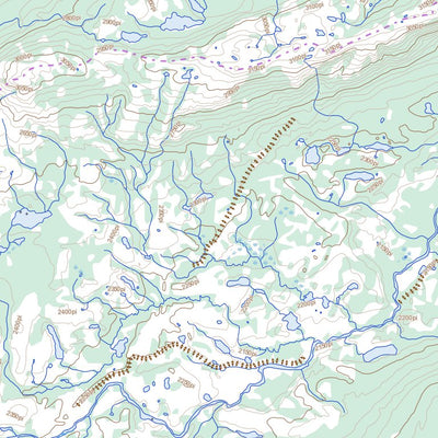 Natural Resources Canada Lac Pariseau, QC (023D08 Toporama) digital map