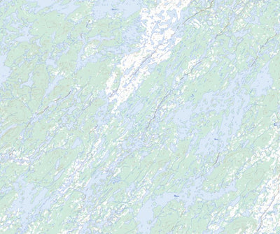 Natural Resources Canada Lac Patamisk, QC (023D14 Toporama) digital map
