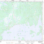 Natural Resources Canada Lac Pau, QC (023K13 CanMatrix) digital map