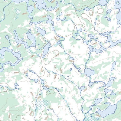 Natural Resources Canada Lac Pelletan, QC (033H04 Toporama) digital map