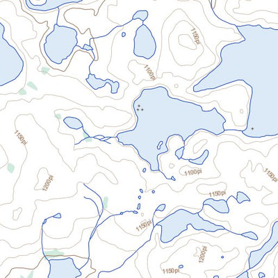 Natural Resources Canada Lac Peltier, QC (035G03 Toporama) digital map