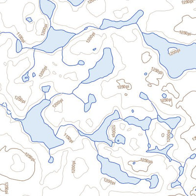 Natural Resources Canada Lac Peltier, QC (035G03 Toporama) digital map