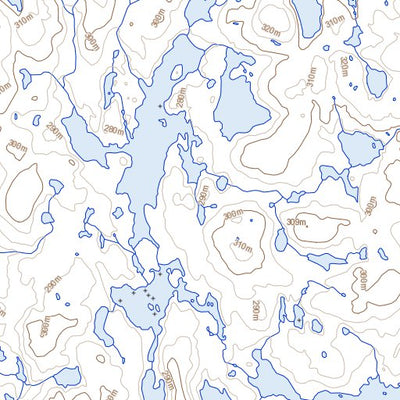 Natural Resources Canada Lac Périnault, QC (035B15 Toporama) digital map
