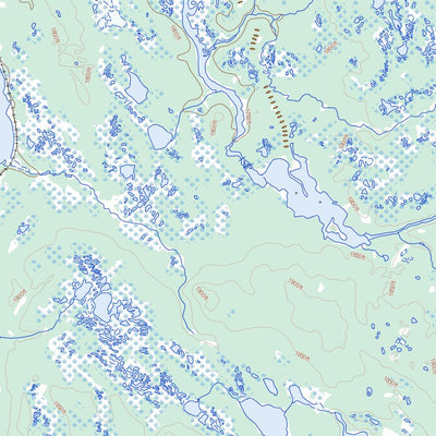 Natural Resources Canada Lac Petite Hermine, NL (023B16 Toporama) digital map