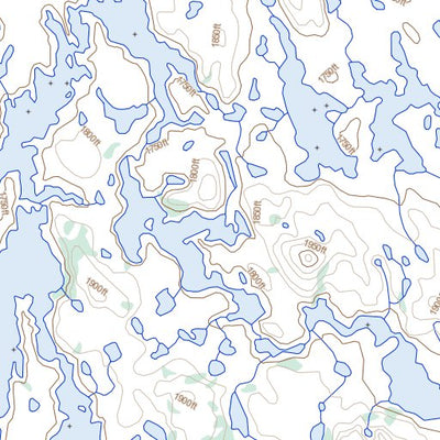 Natural Resources Canada Lac Pilliamet, NL (014E05 Toporama) digital map