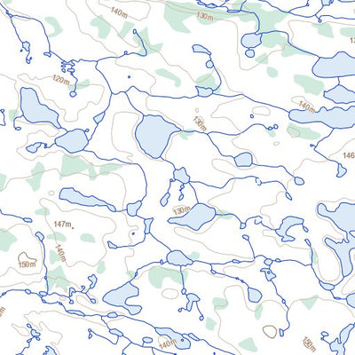 Natural Resources Canada Lac Poineau (034O04 Toporama) digital map