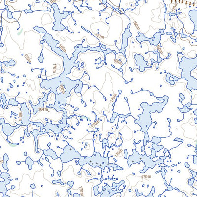 Natural Resources Canada Lac Poineau (034O04 Toporama) digital map