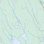 Natural Resources Canada Lac Poissons Blancs, QC (022O16 Toporama) digital map