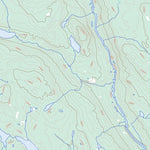 Natural Resources Canada Lac Poissons Blancs, QC (022O16 Toporama) digital map