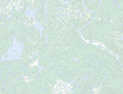 Natural Resources Canada Lac Poulin-De-Courval, QC (022D16 Toporama) digital map