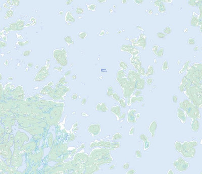 Natural Resources Canada Lac Presles, QC (023K11 Toporama) digital map