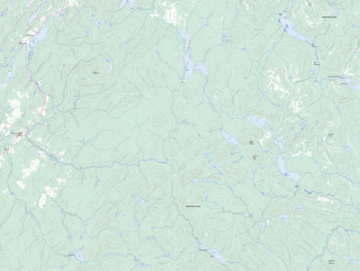 Natural Resources Canada Lac Prime, QC (022C01 Toporama) digital map