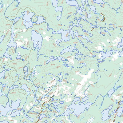 Natural Resources Canada Lac Provencher (023D02 Toporama) digital map