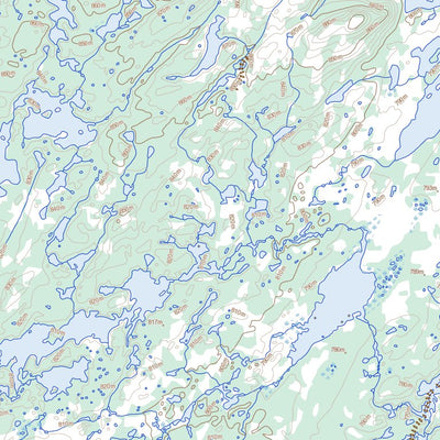 Natural Resources Canada Lac Provencher (023D02 Toporama) digital map