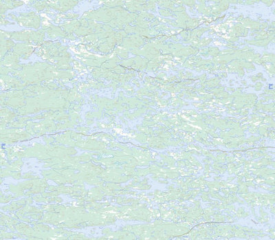 Natural Resources Canada Lac Puibarau, QC (033I13 Toporama) digital map