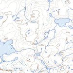 Natural Resources Canada Lac Qamanialuk, QC (025D05 Toporama) digital map
