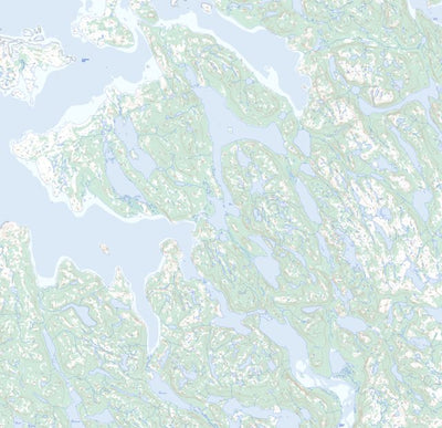 Natural Resources Canada Lac Qarliik, NU (024I13 Toporama) digital map