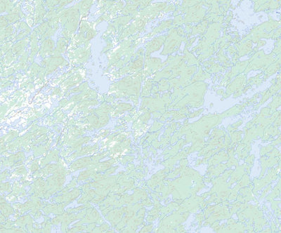 Natural Resources Canada Lac Quentin, QC (033A11 Toporama) digital map