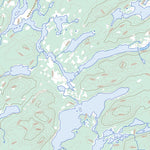 Natural Resources Canada Lac Quentin, QC (033A11 Toporama) digital map