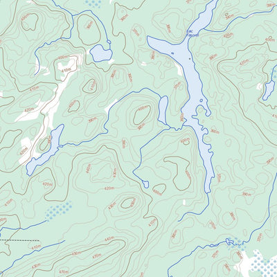 Natural Resources Canada Lac Quévillon, QC (032F02 Toporama) digital map