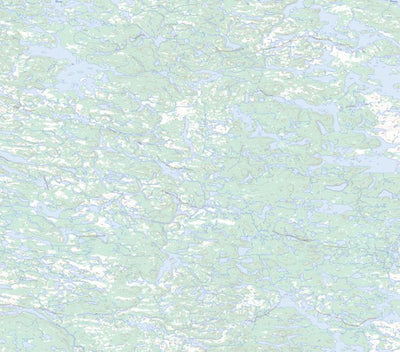 Natural Resources Canada Lac Rafoy, QC (033O08 Toporama) digital map