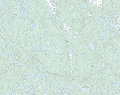 Natural Resources Canada Lac Rancin (012K13 Toporama) digital map