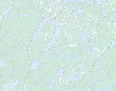 Natural Resources Canada Lac Regnault, QC (032J10 Toporama) digital map