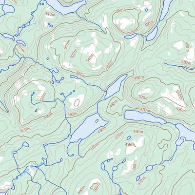 Natural Resources Canada Lac Riopel, QC (023N10 Toporama) digital map