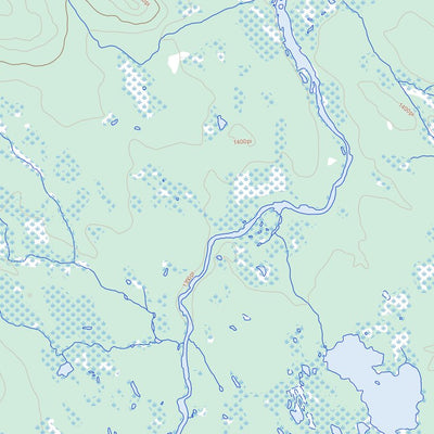 Natural Resources Canada Lac Rivet, QC (023O09 Toporama) digital map