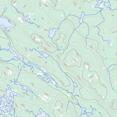 Natural Resources Canada Lac Rivet, QC (023O09 Toporama) digital map