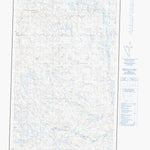 Natural Resources Canada Lac Robitaille West, QC (033N10_W CanMatrix) digital map