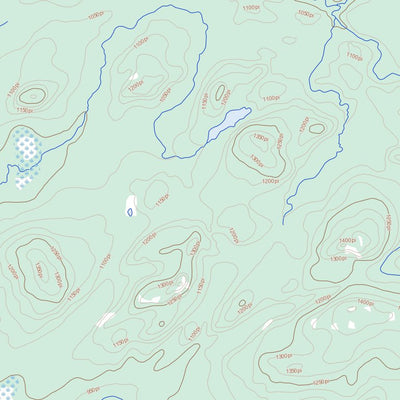 Natural Resources Canada Lac Rocher, QC (032K09 Toporama) digital map